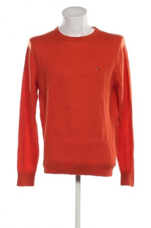 Мъжки пуловер Tommy Hilfiger, Размер XL, Цвят Оранжев, Цена 104,99 лв.