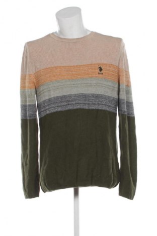 Ανδρικό πουλόβερ U.S. Polo Assn., Μέγεθος L, Χρώμα Πολύχρωμο, Τιμή 22,99 €