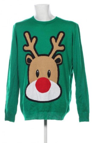 Herrenpullover Unbranded, Größe XXL, Farbe Grün, Preis € 16,99