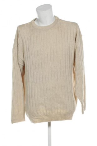 Ανδρικό πουλόβερ Unbranded, Μέγεθος XXL, Χρώμα  Μπέζ, Τιμή 18,99 €