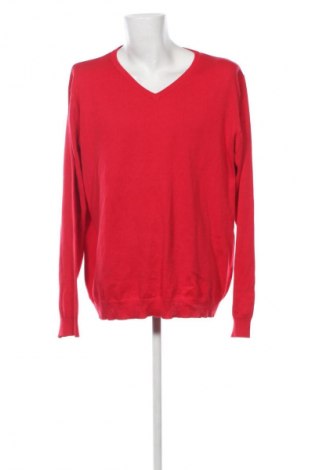 Мъжки пуловер Unbranded, Размер 4XL, Цвят Червен, Цена 35,00 лв.