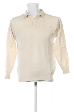 Мъжки пуловер Unbranded, Размер M, Цвят Екрю, Цена 35,00 лв.