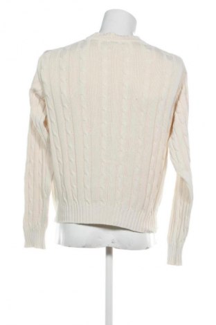 Ανδρικό πουλόβερ United Colors Of Benetton, Μέγεθος M, Χρώμα Λευκό, Τιμή 20,99 €