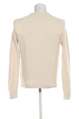 Herrenpullover Who.A.U., Größe M, Farbe Ecru, Preis 17,90 €