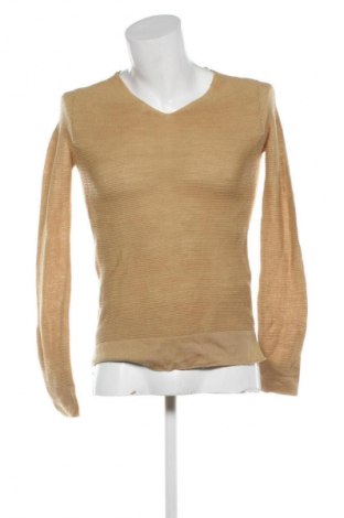 Herrenpullover Zara, Größe S, Farbe Beige, Preis 14,99 €