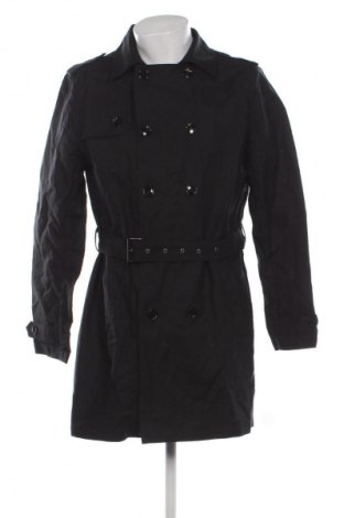 Herren Regenmantel Pier One, Größe L, Farbe Schwarz, Preis 41,99 €