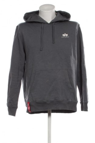 Herren Sweatshirt Alpha Industries, Größe XL, Farbe Grau, Preis 36,99 €