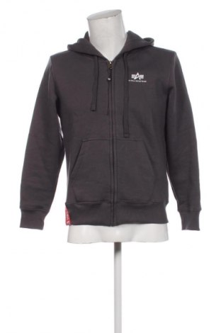 Мъжки суитшърт Alpha Industries, Размер S, Цвят Сив, Цена 127,99 лв.