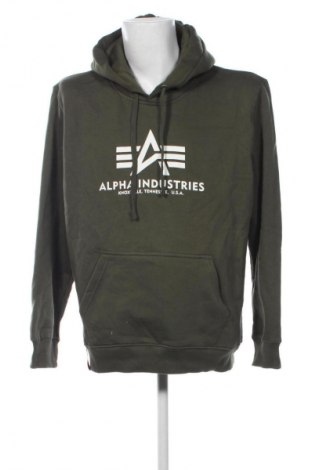 Ανδρικό φούτερ Alpha Industries, Μέγεθος XL, Χρώμα Πράσινο, Τιμή 75,99 €