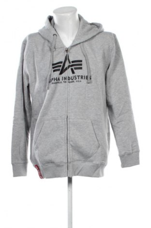 Pánska mikina  Alpha Industries, Veľkosť XL, Farba Sivá, Cena  75,95 €