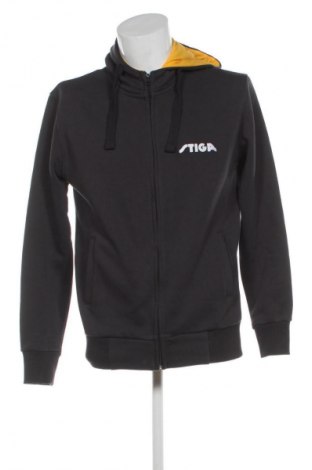 Herren Sweatshirt Stiga, Größe L, Farbe Grau, Preis 19,96 €