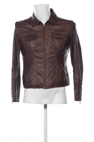 Pánská kožená bunda  Bruno Banani, Velikost S, Barva Hnědá, Cena  1 810,00 Kč