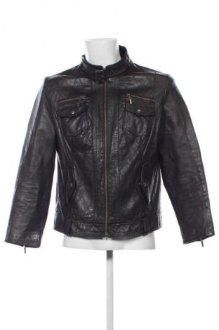 Pánská kožená bunda  C&A, Velikost L, Barva Černá, Cena  1 354,00 Kč