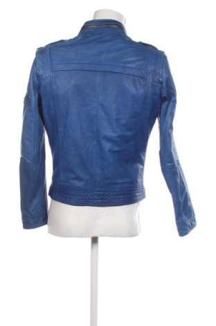 Herren Lederjacke Hugo Boss, Größe S, Farbe Blau, Preis 307,93 €