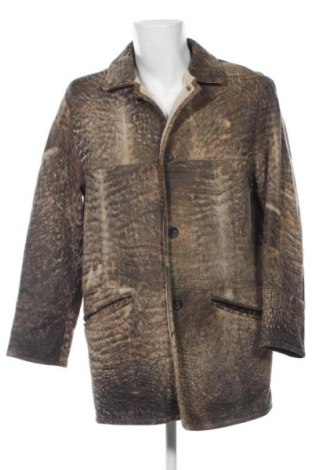 Geacă de piele pentru bărbati Latini, Mărime L, Culoare Maro, Preț 592,06 Lei