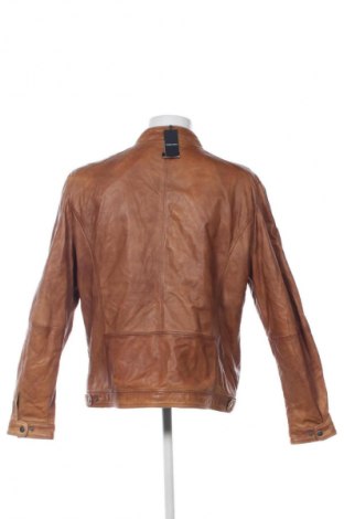 Мъжко кожено яке Mario Conti, Размер XXL, Цвят Кафяв, Цена 325,82 лв.