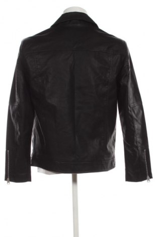 Мъжко кожено яке Only & Sons, Размер L, Цвят Черен, Цена 79,99 лв.