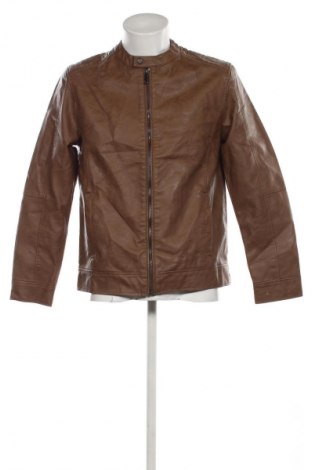 Herren Lederjacke Primark, Größe M, Farbe Braun, Preis 32,99 €