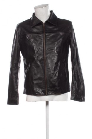 Ανδρικό δερμάτινο μπουφάν Unbranded, Μέγεθος L, Χρώμα Μαύρο, Τιμή 76,27 €