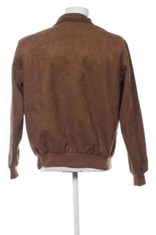 Мъжко кожено яке Unbranded, Размер XL, Цвят Кафяв, Цена 177,47 лв.