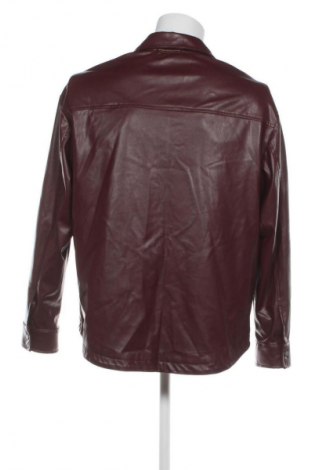 Herren Lederjacke Zara, Größe L, Farbe Rot, Preis 20,97 €