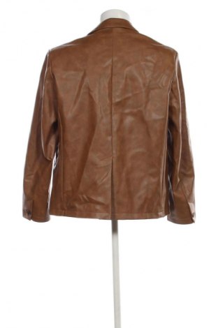 Pánská kožená bunda  Zara, Velikost M, Barva Hnědá, Cena  520,00 Kč