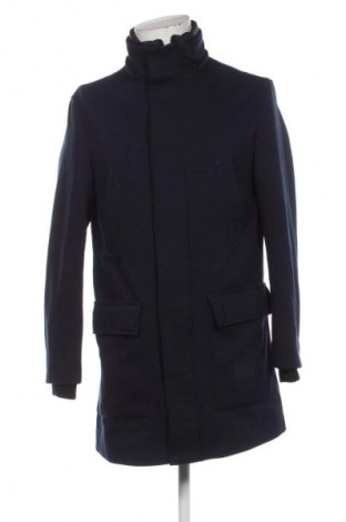 Palton de bărbați Zara, Mărime M, Culoare Albastru, Preț 183,99 Lei
