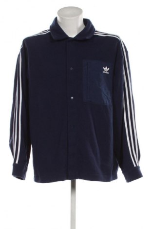 Férfi polár dzseki Adidas, Méret L, Szín Kék, Ár 32 029 Ft