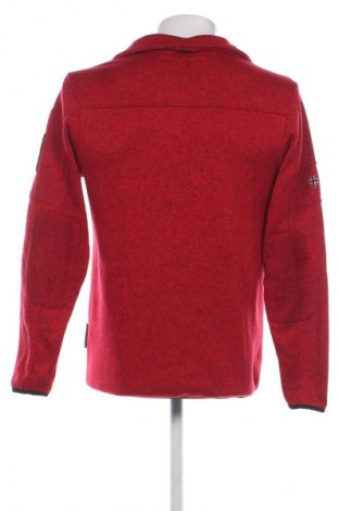 Męska kurtka z polaru Geographical Norway, Rozmiar S, Kolor Czerwony, Cena 226,99 zł