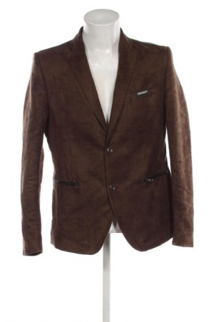 Pánské sako  Cipo & Baxx, Velikost L, Barva Hnědá, Cena  419,00 Kč