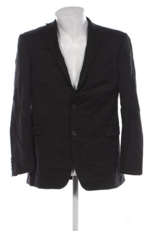 Ανδρικό σακάκι Dressmann, Μέγεθος L, Χρώμα Μαύρο, Τιμή 7,99 €