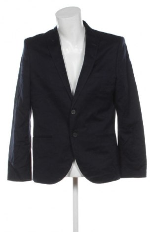 Мъжко сако H&M, Размер XL, Цвят Син, Цена 22,99 лв.