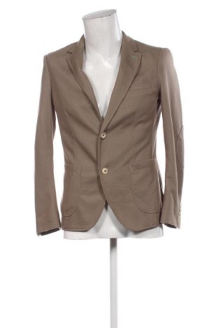 Herren Sakko Zara, Größe M, Farbe Braun, Preis 28,18 €