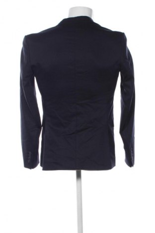 Мъжко сако Zara, Размер S, Цвят Син, Цена 51,32 лв.