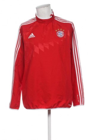Мъжко спортно горнище Adidas, Размер XXL, Цвят Червен, Цена 48,99 лв.