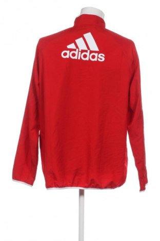 Мъжко спортно горнище Adidas, Размер XXL, Цвят Червен, Цена 48,99 лв.