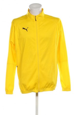 Мъжко спортно горнище PUMA, Размер L, Цвят Жълт, Цена 42,99 лв.