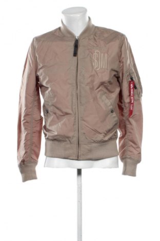 Herrenjacke Alpha Industries, Größe M, Farbe Beige, Preis € 70,99