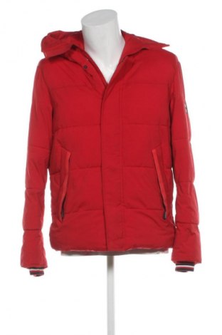 Geacă de bărbati Tommy Hilfiger, Mărime M, Culoare Roșu, Preț 1.389,08 Lei