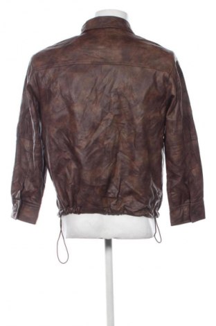 Дамско кожено яке Stradivarius, Размер S, Цвят Кафяв, Цена 29,99 лв.