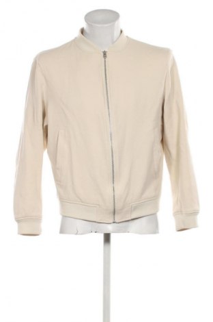Herrenjacke Zara, Größe L, Farbe Ecru, Preis 15,94 €