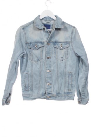 Мъжко яке Zara, Размер S, Цвят Син, Цена 17,99 лв.