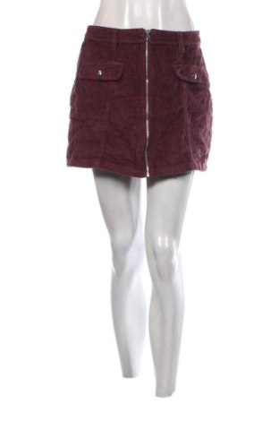 Rock Bershka, Größe M, Farbe Rot, Preis 9,99 €