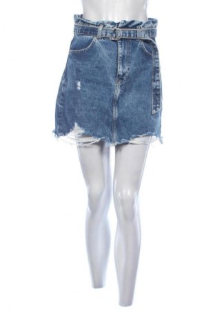 Пола Bershka, Размер S, Цвят Син, Цена 18,99 лв.