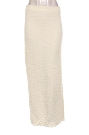 Rock Gina Tricot, Größe L, Farbe Ecru, Preis 30,99 €