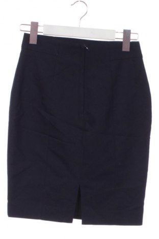 Fustă H&M, Mărime XXS, Culoare Albastru, Preț 35,99 Lei