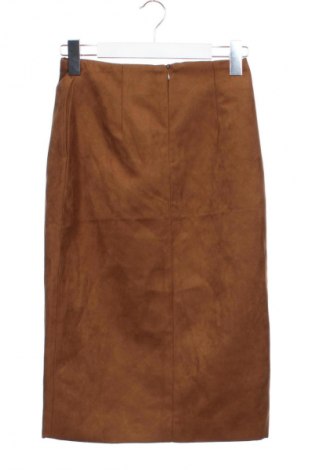 Rock H&M, Größe XS, Farbe Braun, Preis 20,99 €