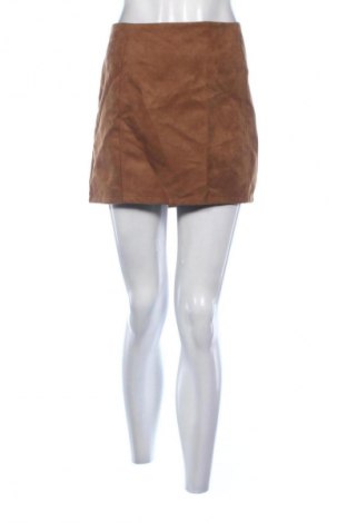 Rock H&M, Größe L, Farbe Braun, Preis 8,99 €