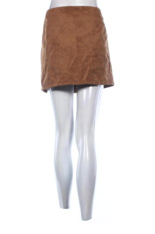 Rock H&M, Größe L, Farbe Braun, Preis 8,99 €