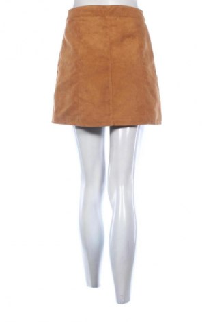 Пола H&M Divided, Размер XS, Цвят Кафяв, Цена 17,99 лв.